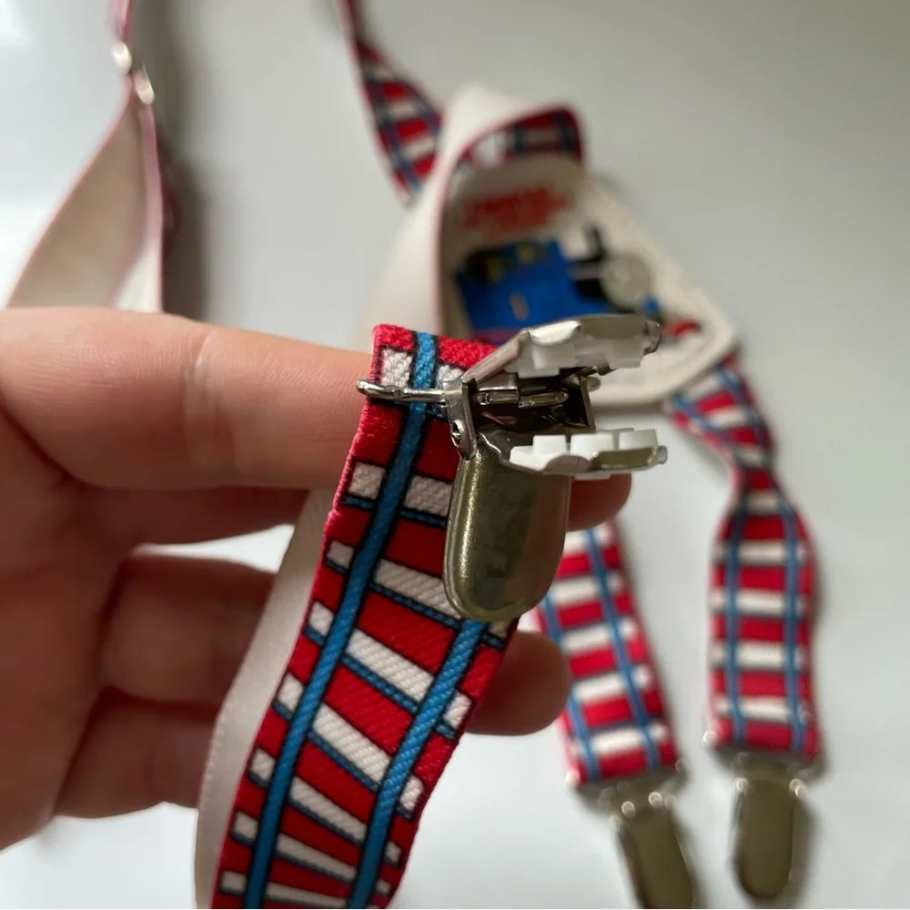 Vintage 1993 Thomas the Train Kids Toddler Suspenders